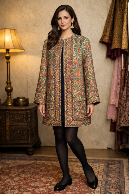 Madhubani cape