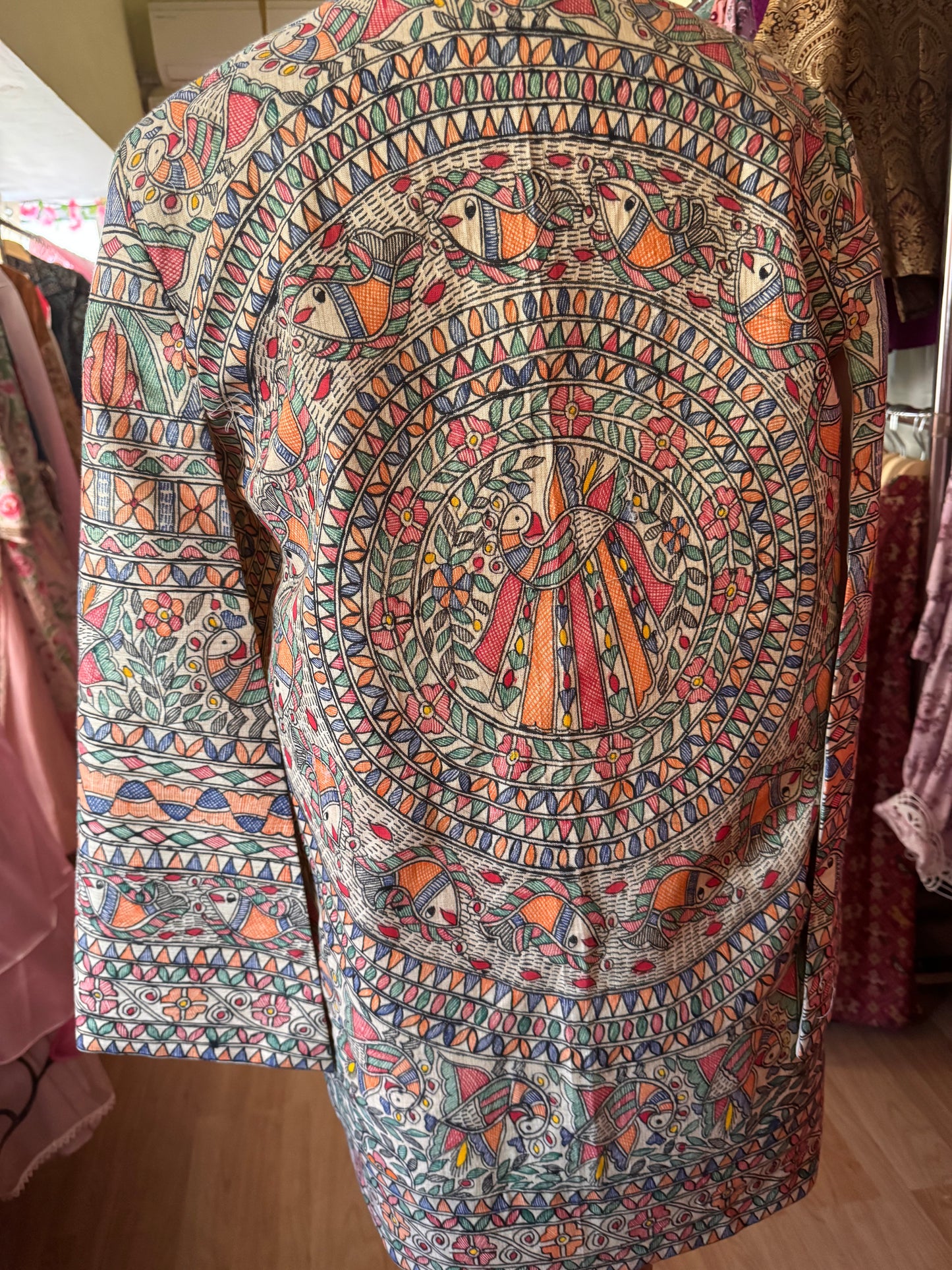 Madhubani cape