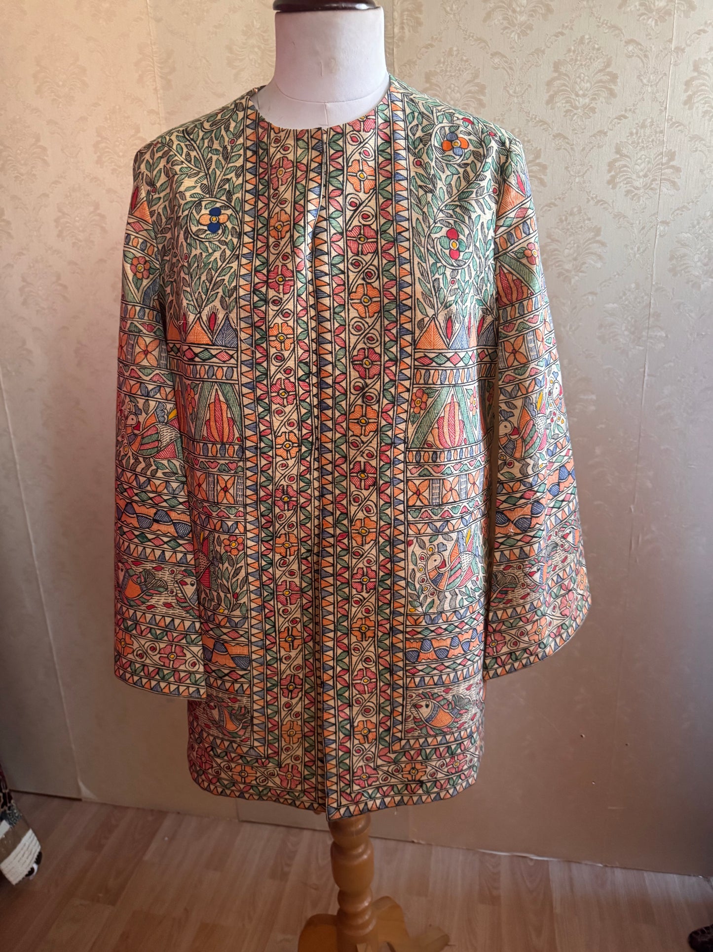 Madhubani cape