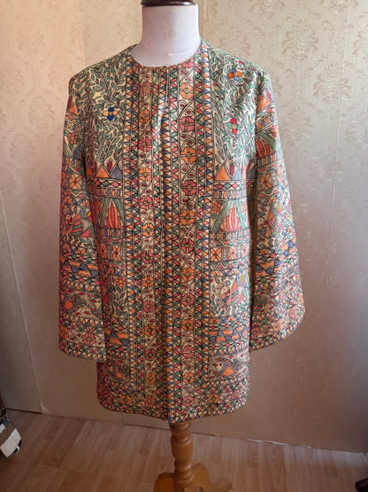 Madhubani cape